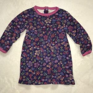 Pink and purple dress